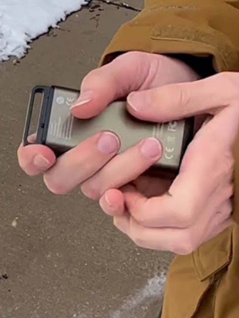 🌺 FREE SHIPPING 🌺 Smart Warmer 2000 Portable Hand Warmer & Phone Charger - Silve - Picture 7 of 8
